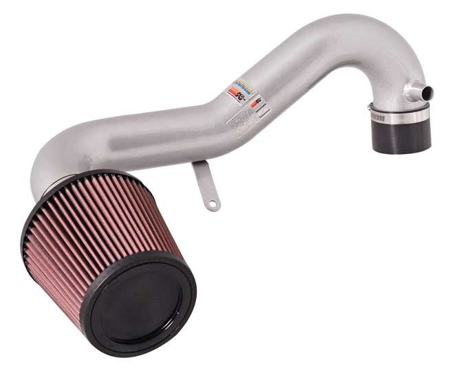K&N Engineering K&N 01-05 Honda Civic SR L4-1.7L Silver Typhoon Short Ram Intake 69-1008TS