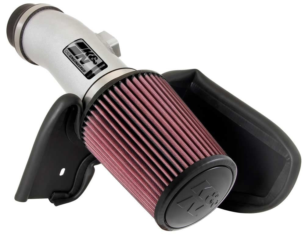 K&N Engineering K&N 08 Honda Accord 3.5L-V6 Silver Typhoon Short Ram Intake 69-1210TS