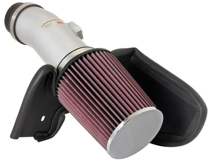 K&N Engineering K&N 08 Honda Accord 3.5L-V6 Silver Typhoon Short Ram Intake 69-1210TS