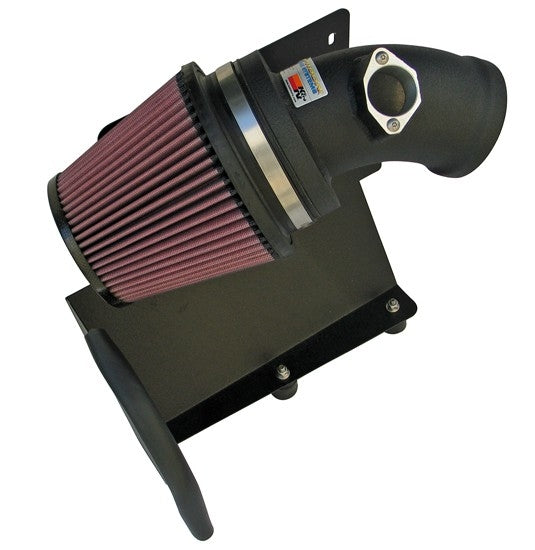 K&N Engineering K&N 01-05 BMW M3 E46 Wrinkle Black Typhoon Short Ram Intake 69-2001TWK