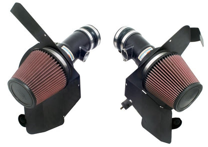 K&N Engineering K&N 06-07 BMW M5 5.0L Flat Black Typhoon Short Ram Intake 69-2003TFK