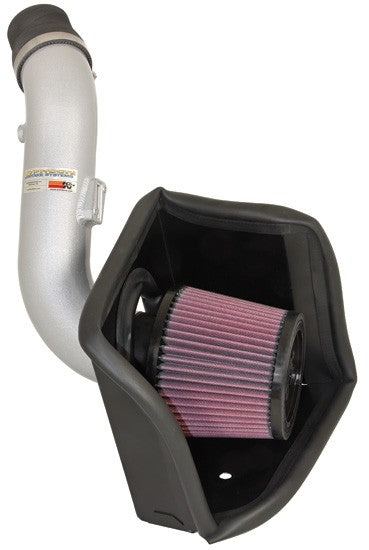 K&N Engineering K&N 06-09 Ford Fusion V6-3.0L Silver Typhoon Short Ram Intake 69-3515TS