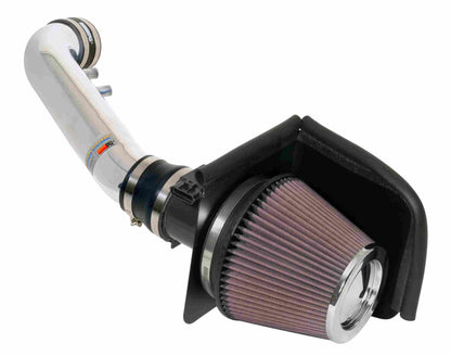 K&N Engineering K&N 01-04 Ford Mustang GT 4.6L Polished Typhoon Short Ram Intake 69-3521TP