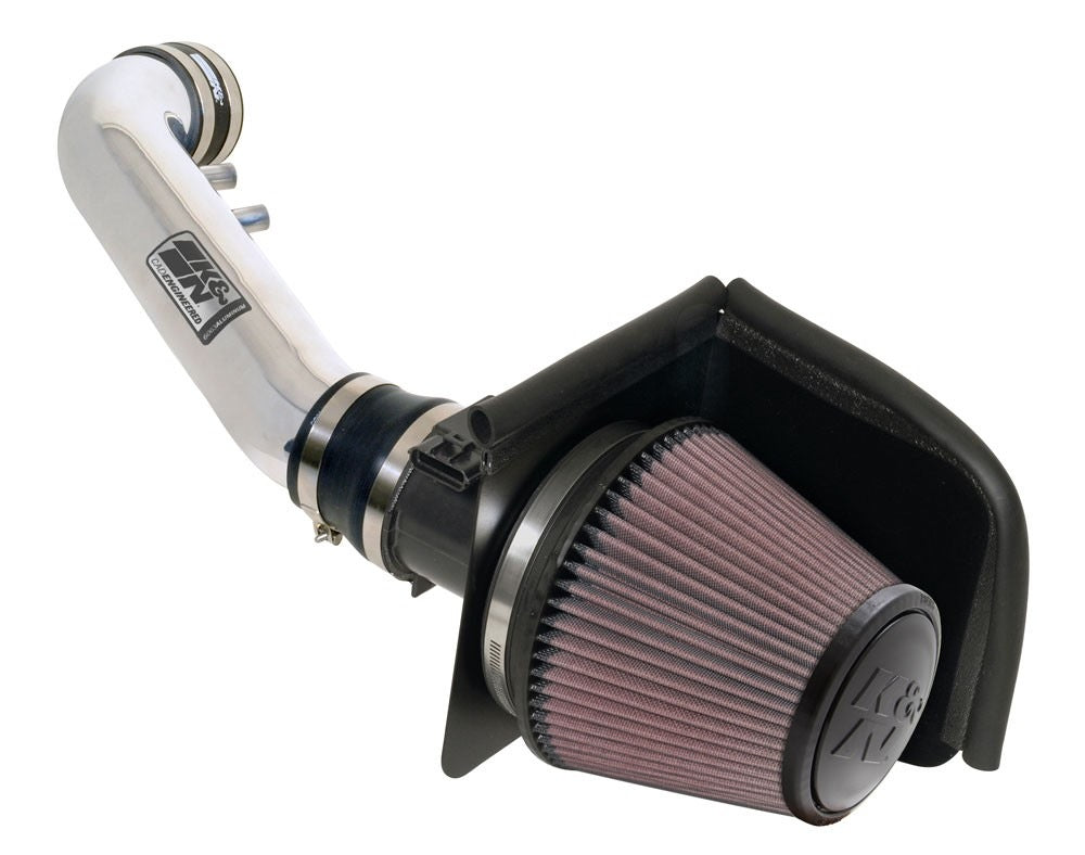 K&N Engineering K&N 01-04 Ford Mustang GT 4.6L Polished Typhoon Short Ram Intake 69-3521TP