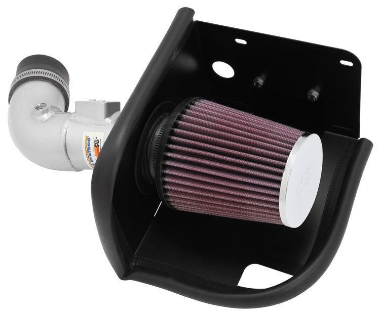 K&N Engineering K&N 11-12 Ford Fiesta 1.6L L4 Silver Typhoon Performance Intake 69-3530TS