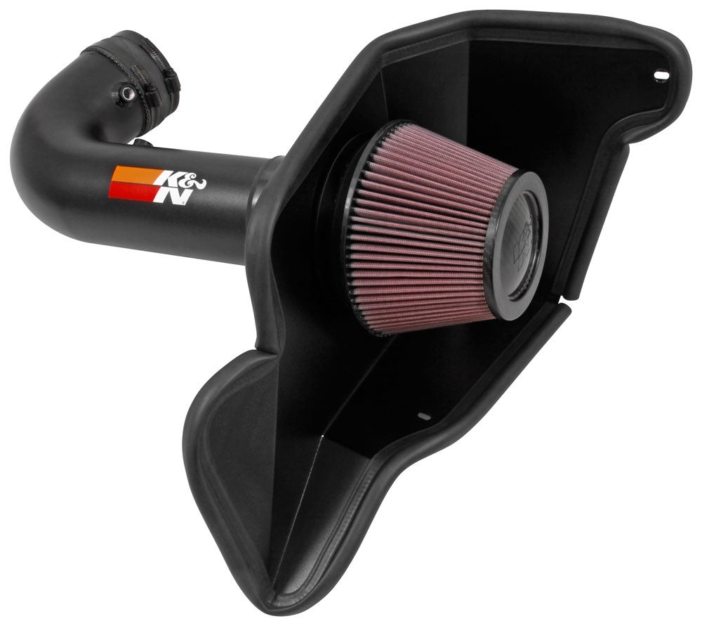 K&N Engineering K&N 2016-2017 Ford Mustang Shelby 5.2L V8 Typhoon Cold Air Intake System 69-3538TTK