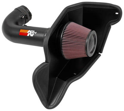 K&N Engineering K&N 2016-2017 Ford Mustang Shelby 5.2L V8 Typhoon Cold Air Intake System 69-3538TTK