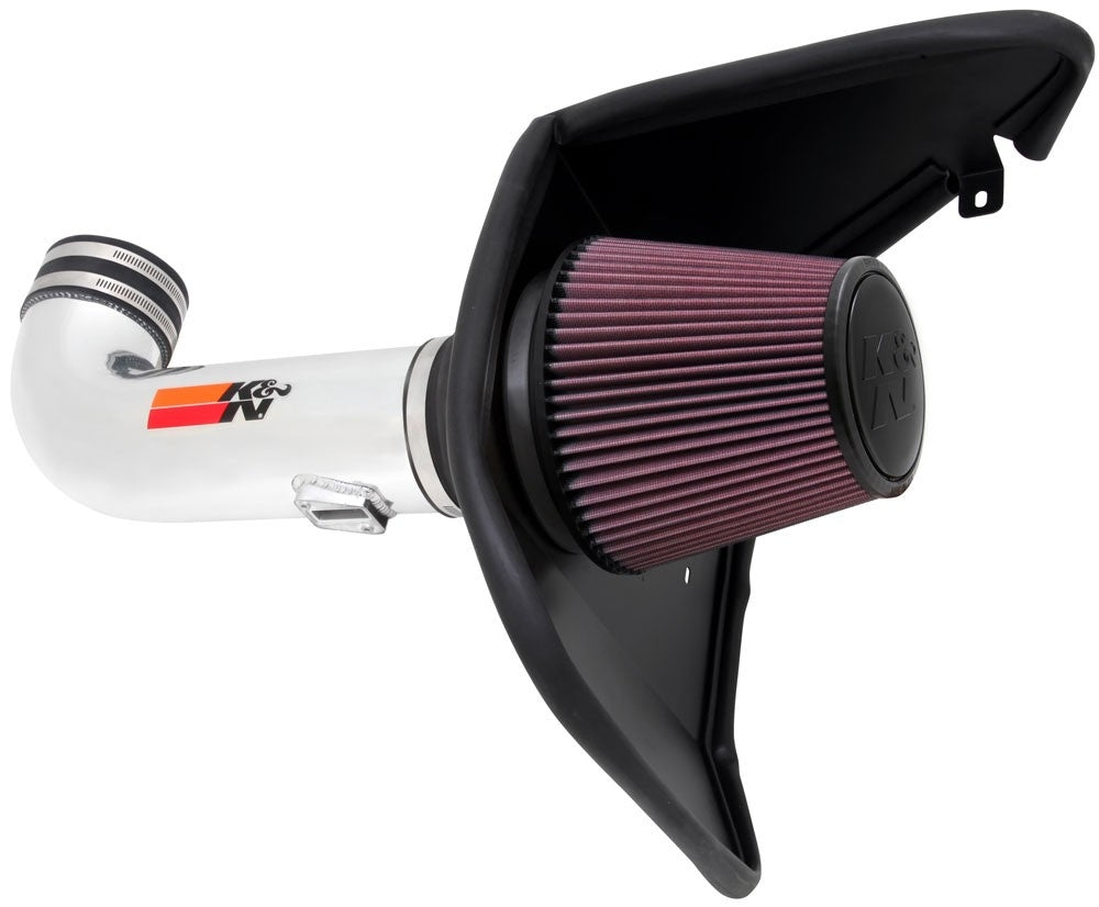 K&N Engineering K&N 10 Camaro 6.2L V8 Polished Typhoon Short Ram Intake 69-4519TP