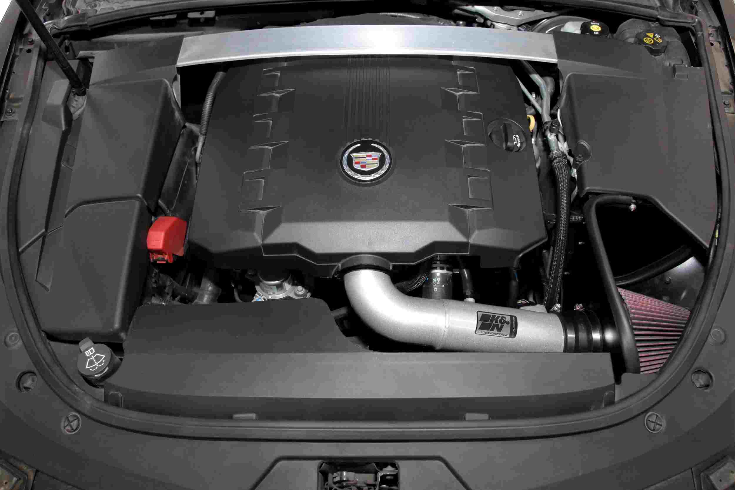K&N Engineering K&N 2012 Cadillac CTS 3.0L/3.6L Typhoon Performance Intake Kit 69-4527TS