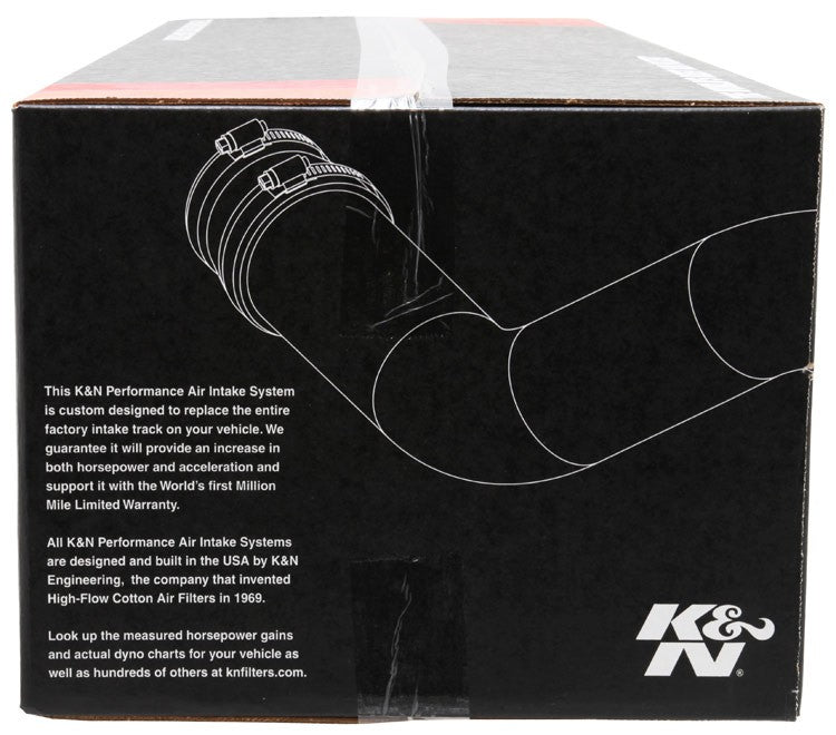 K&N Engineering K&N 13-14 Chevy Malibu 3.6L 69 Series Typhoon Perf Intake Kit 69-4529TS
