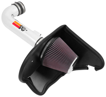 K&N Engineering K&N 16-17 Chevy Camaro 3.6L Silver Typhoon Short Ram Intake 69-4535TP