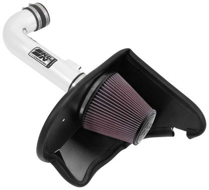 K&N Engineering K&N 16-17 Chevy Camaro 3.6L Silver Typhoon Short Ram Intake 69-4535TP