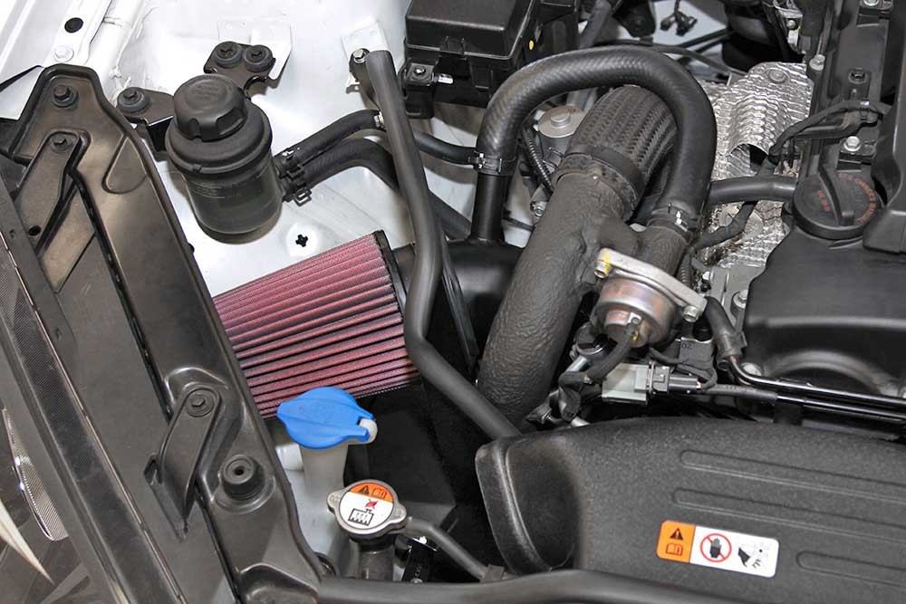 K&N Engineering K&N 2013 Hyundai Genesis Coupe 2.0L L4 F/I Typhoon Performance Intake Performance kit 69-5311TTK