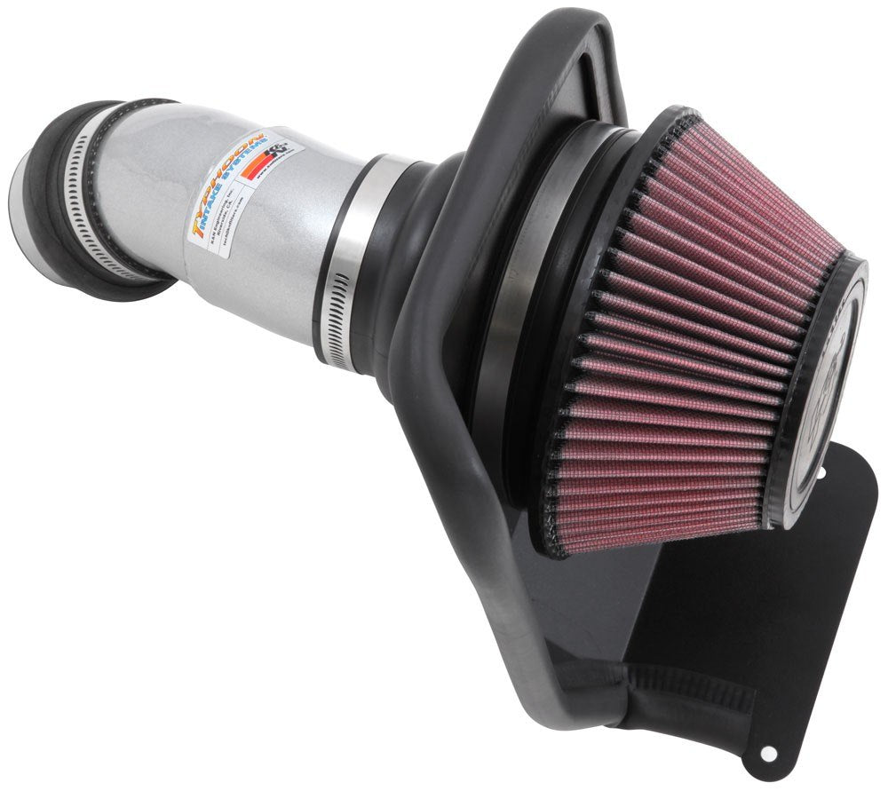 K&N Engineering K&N 14-16 Kia Soul L4 2.0L Typhoon Cold Air Intake Aluminum Silver 69-5313TS