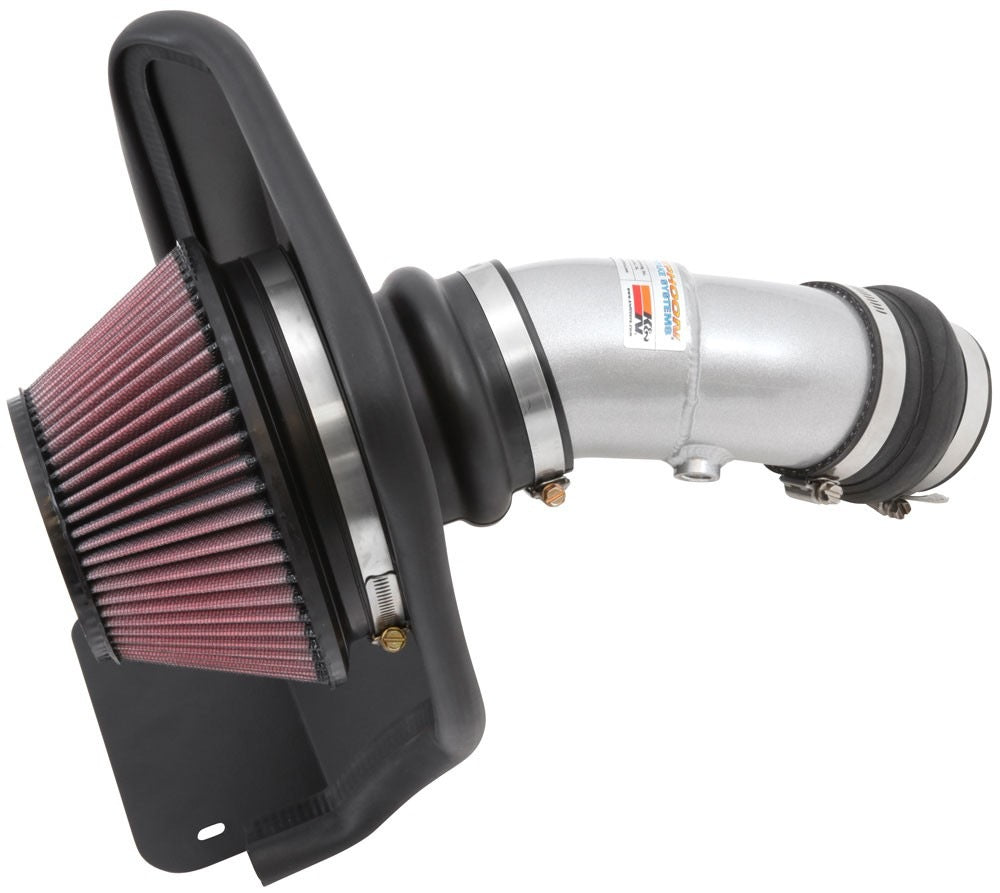 K&N Engineering K&N 14-16 Kia Soul L4 2.0L Typhoon Cold Air Intake Aluminum Silver 69-5313TS