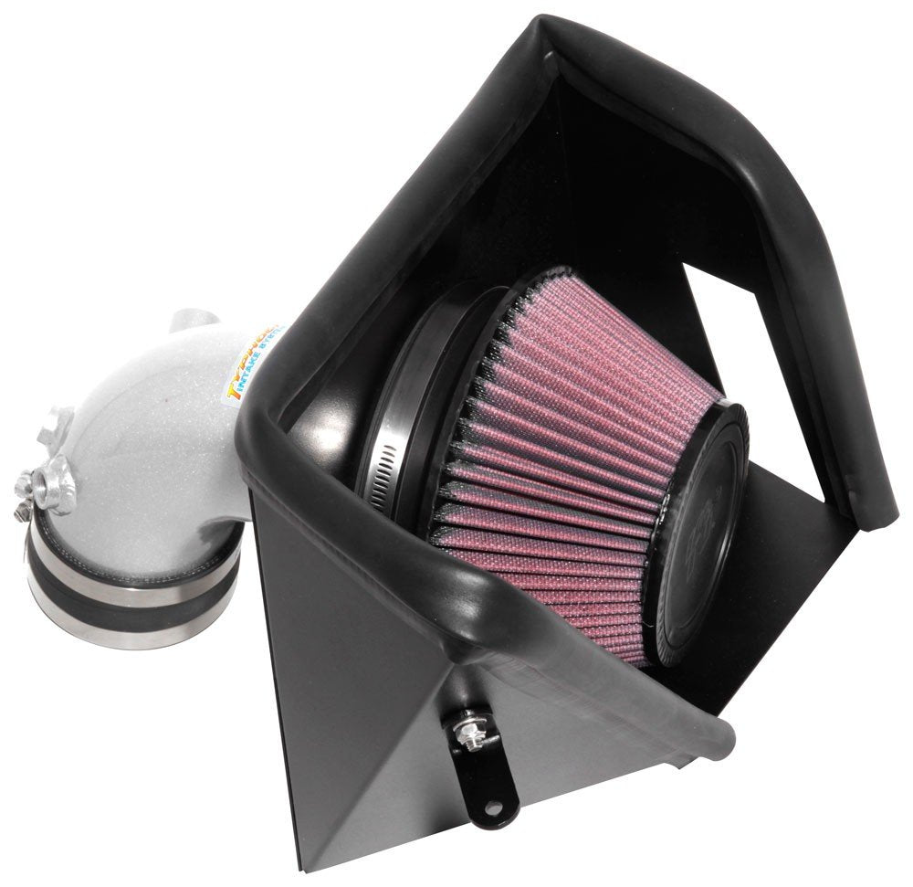 K&N Engineering K&N 2018 Kia Stinger L4-2.0L F/I Silver Typhoon Short Ram Intake 69-5320TS