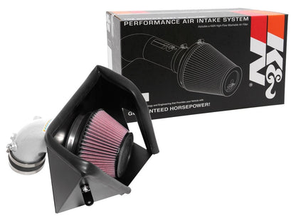 K&N Engineering K&N 2018 Kia Stinger L4-2.0L F/I Silver Typhoon Short Ram Intake 69-5320TS