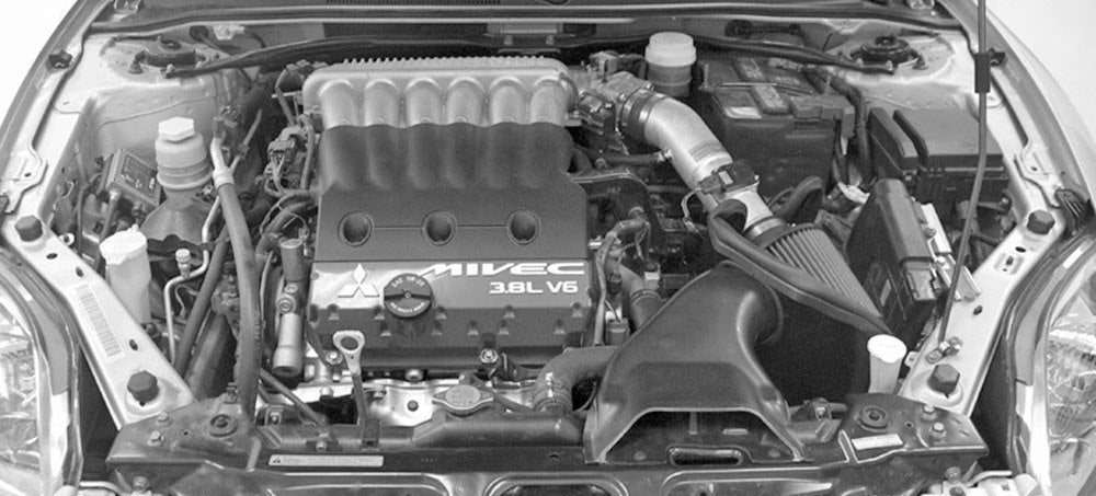 K&N Engineering K&N 06 Eclipse GT 3.8L V6 Red Typhoon Short Ram Intake 69-6502TR