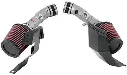 K&N Engineering K&N 07-08 G35 Dual Silver Typhoon Short Ram Intakes 69-7082TS
