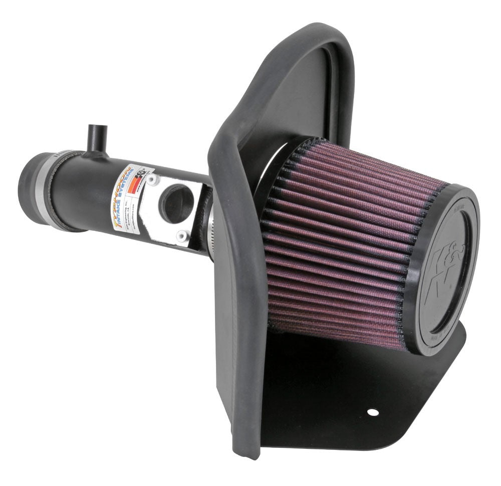 K&N Engineering K&N 06-10 Toyota Yaris L4-1.5L Flat Black Typhoon Short Ram Intake 69-8612TFK