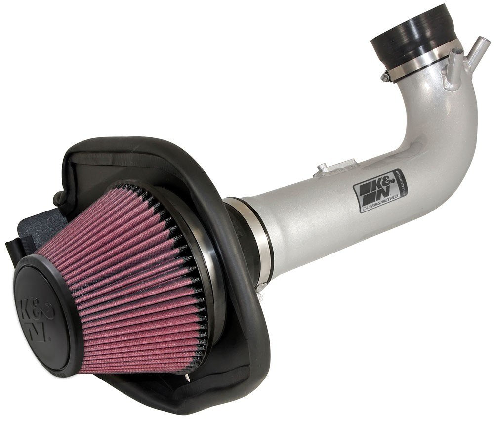 K&N Engineering K&N 08-09 Lexus IS F Silver Short Ram Typhoon Intake 69-8703TS