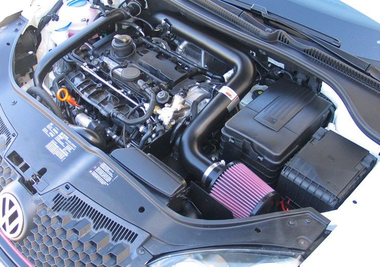 K&N Engineering K&N 06-07 VW Jetta GLI / GTI Black Typhoon Short Ram Intake 69-9503TFK