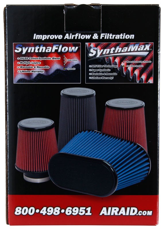 Airaid Universal Air Filter - Cone 4 x 6 x 4 5/8 x 6 701-455