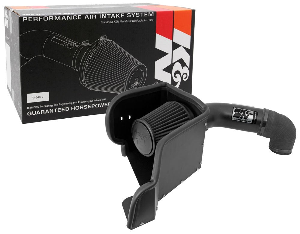 K&N Engineering K&N 09-13 Dodge Ram 1500 Pickup 5.7L V8 / 11-13 Ram 1500 5.7L V8 Black Performance Intake Kit 71-1561