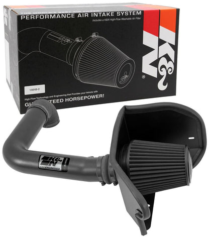 K&N Engineering K&N 04-08 Ford F150 V8-5.4L/04-07 Ford Lobo 5.4L V8 Blackhawk Perf Intake Kit 71-2556