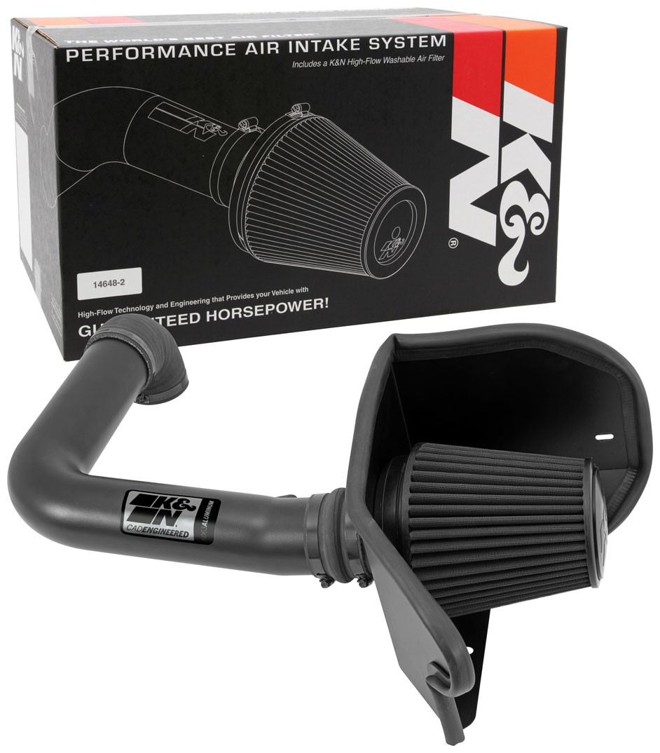 K&N Engineering K&N 04-08 Ford F150 V8-5.4L/04-07 Ford Lobo 5.4L V8 Blackhawk Perf Intake Kit 71-2556