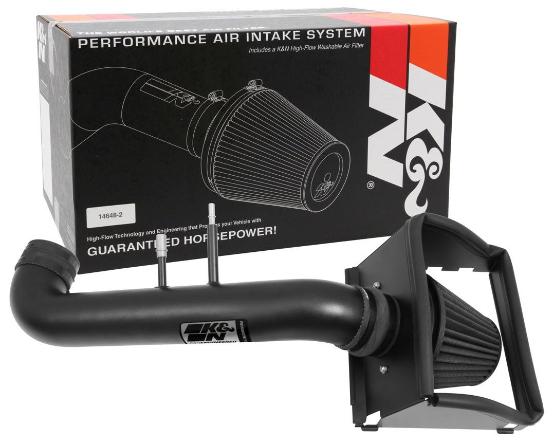 K&N Engineering K&N 2015 Ford F150 5.0L V8 Blackhawk Performance Intake Kit 71-2591
