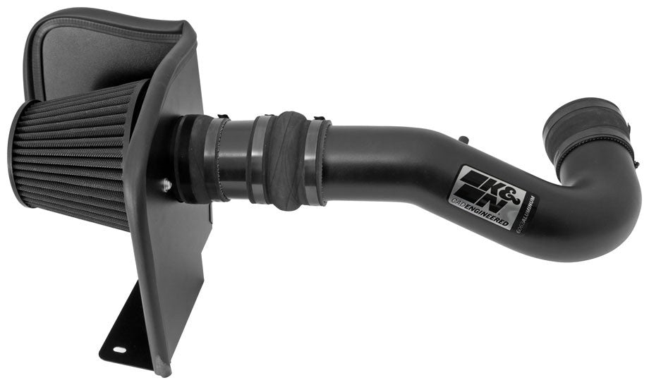 K&N Engineering K&N 07-08 Chevy Silverado 1500 4.8L/5.3L V8 / 07-08 GMC Yukon 4.8L/5.3L V8 Black Perf Intake Kit 71-3058