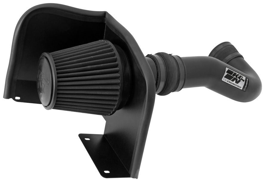 K&N Engineering K&N 07-08 Chevy Silverado 1500 4.8L/5.3L V8 / 07-08 GMC Yukon 4.8L/5.3L V8 Black Perf Intake Kit 71-3058