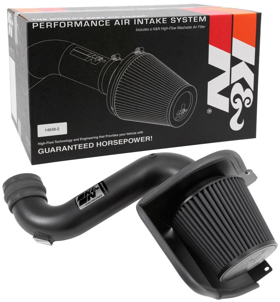 K&N Engineering K&N 07-10 GMC Sierra 2500/3500 6.6L V8 Blackhawk Performance Intake Kit 71-3066