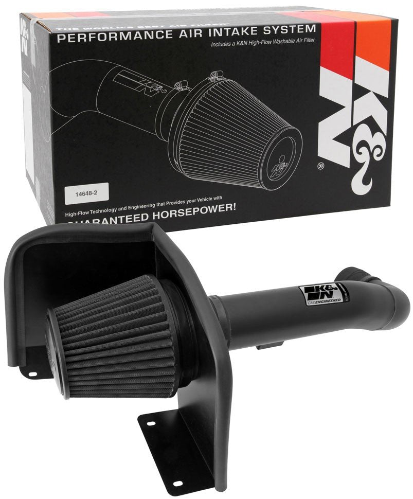 K&N Engineering K&N 09-13 Chevy Silverado 1500/Avalanche/Suburban / 09-13 GMC Yukon Black Perf Intake Kit 71-3070