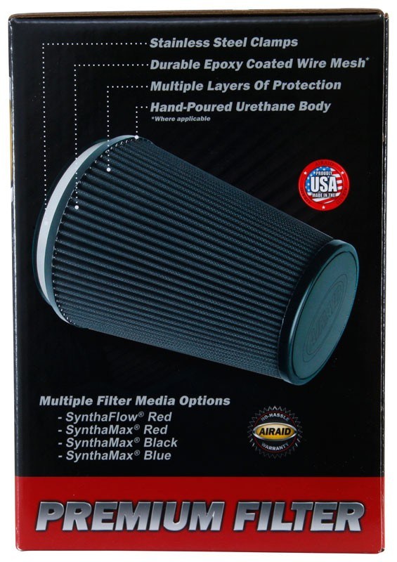 Airaid Universal Air Filter - Cone 3.0in (Offset) 8.5/4.75 721-448