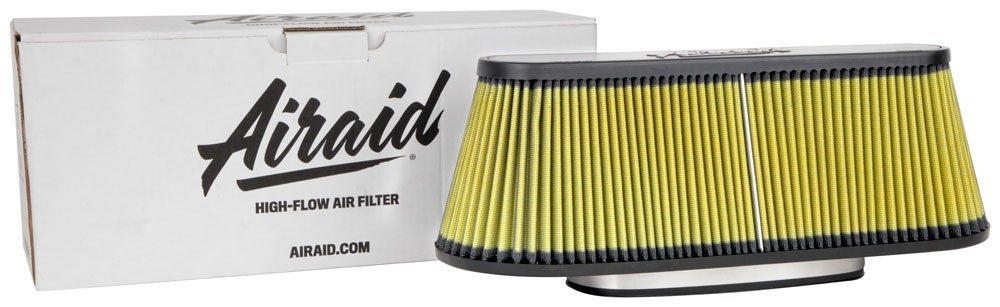 Airaid Universal Air Filter  8-5/8in FLG x 17-9/16x5-9/16in B x 15-1/16x3-1/16in T x 6in H 724-475