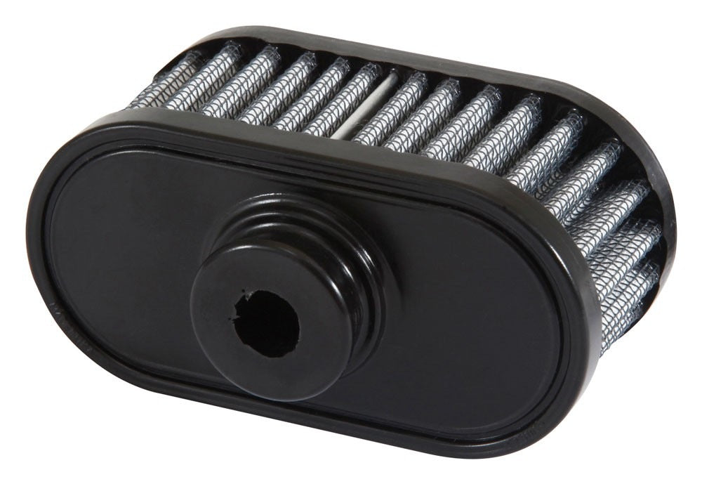 Airaid Rubber Top 1in ID - Push On 4in x 2in Oval OD 2in Tall Breather Filter 771-481
