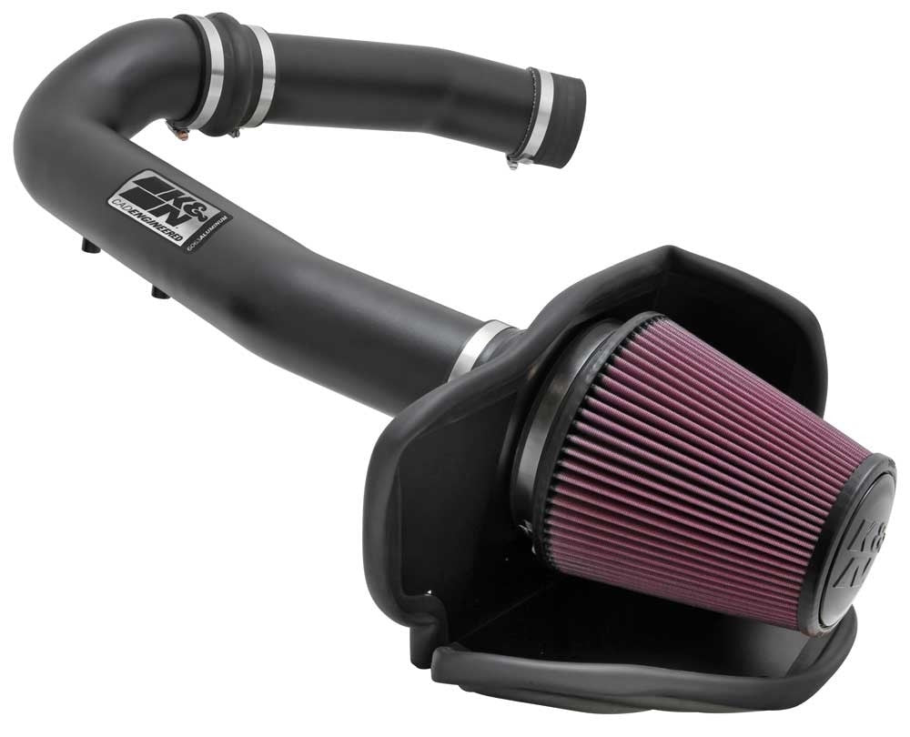K&N Engineering K&N High Flow Performance Intake Kit 11 Jeep Grand Cherokee 3.6L V6 / 11 Dodge Durango 3.6L V6 77-1560KTK