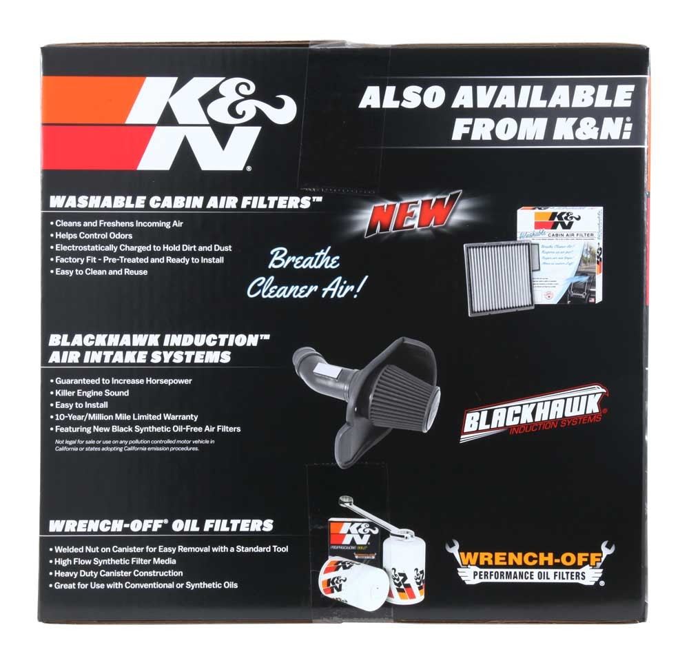 K&N Engineering K&N 06 Ford F-150 V8 4.6L High Flow Performance Kit 77-2569KP