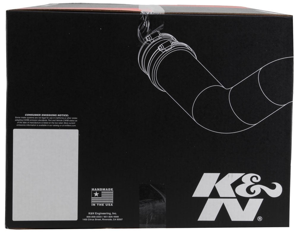 K&N Engineering K&N 10-12 Ford F150 SVT Raptor 6.2L V8 High Flow Performance Intake Kit 77-2579KTK