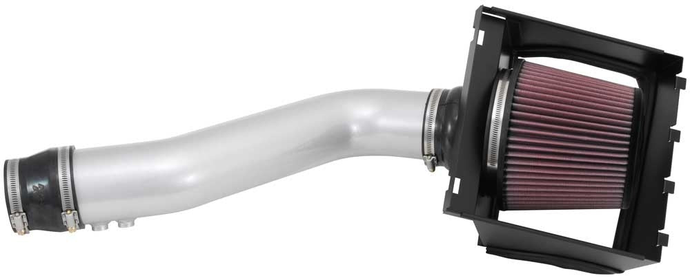 K&N Engineering K&N 12-13 Ford F150 3.7L V6 Black High-Flow Performance Intake 77-2585KS