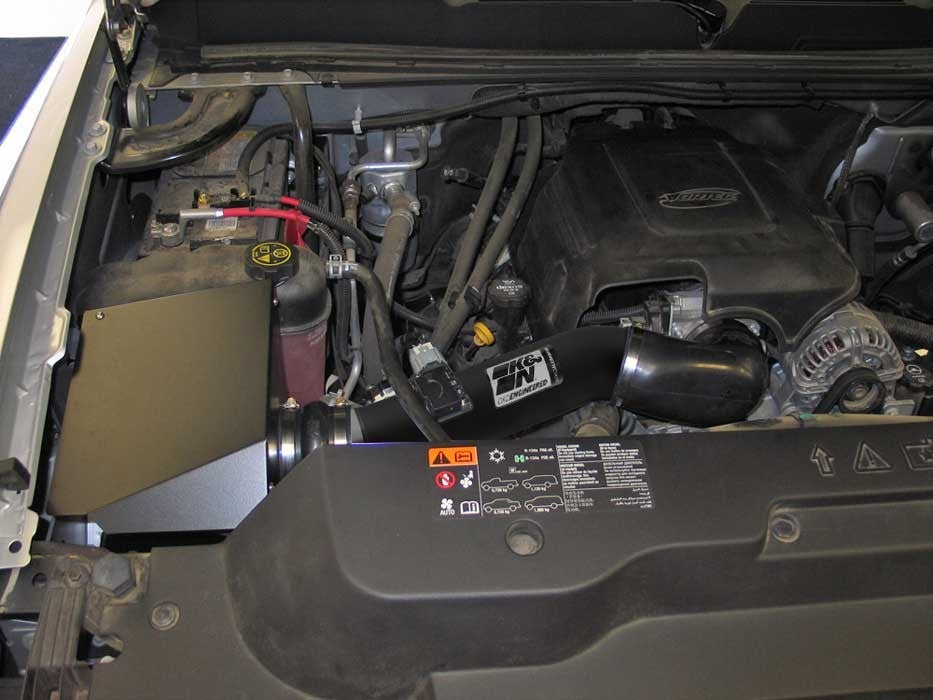 K&N Engineering K&N 11-12 Chevy Silverado 2500/3500 HD / 11-12 GMC Sierra 2500/3500 HD High-Flow Perf Intake Kit 77-3076KTK