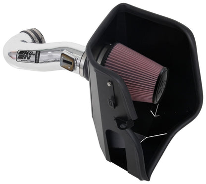 K&N Engineering K&N 2019 Chevy Silverado / GMC Sierra 1500 V8-5.3/6.2L Performance Air Intake Kit 77-3110KP