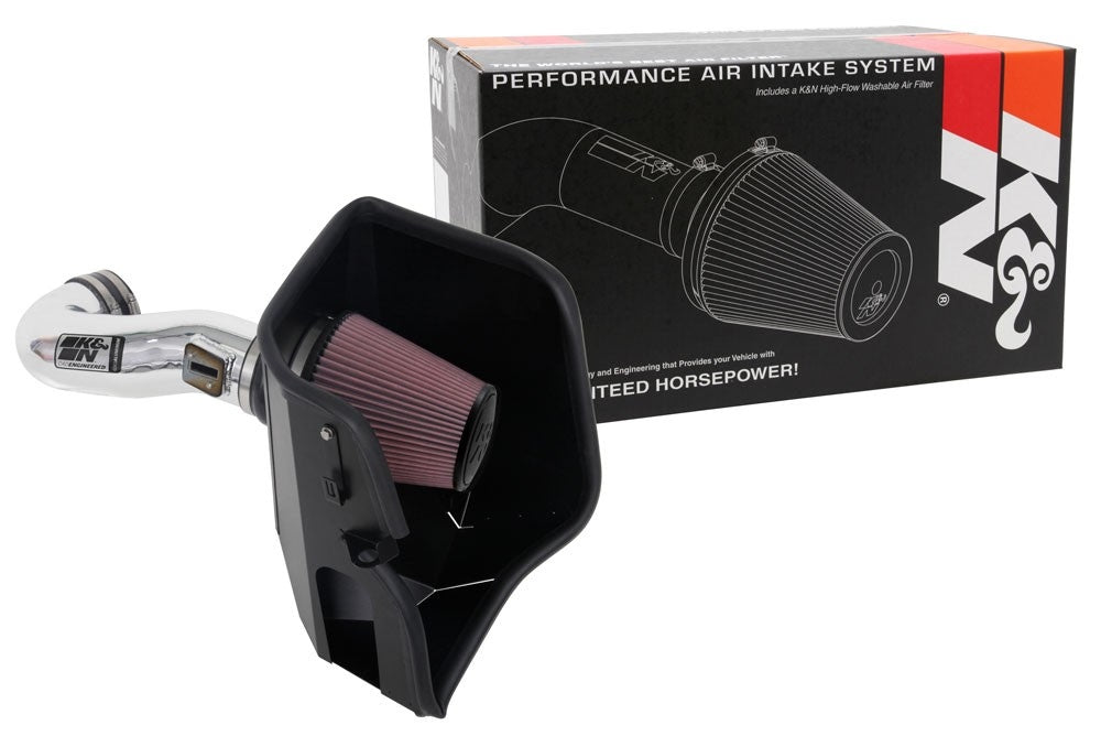 K&N Engineering K&N 2019 Chevy Silverado / GMC Sierra 1500 V8-5.3/6.2L Performance Air Intake Kit 77-3110KP