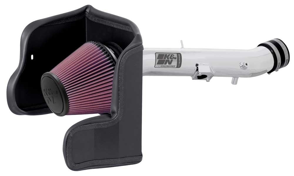 K&N Engineering K&N 07-08 Toyota FJ Cruiser V6-4.0L Polished High Flow Performance Kit 77-9030KP
