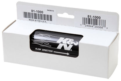 K&N Engineering K&N 2in OD x 6in L 6AN 25 Micron In-Line Fuel/Oil FIlter 81-1000