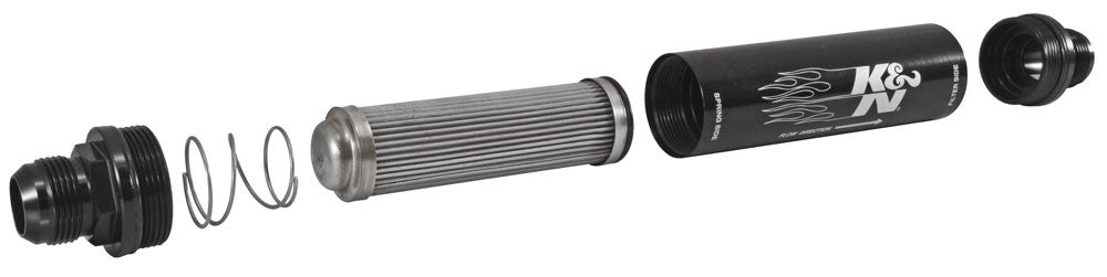 K&N Engineering K&N 2in OD x 9in L 16AN 74 Micron In-Line Fuel/Oil FIlter 81-1012