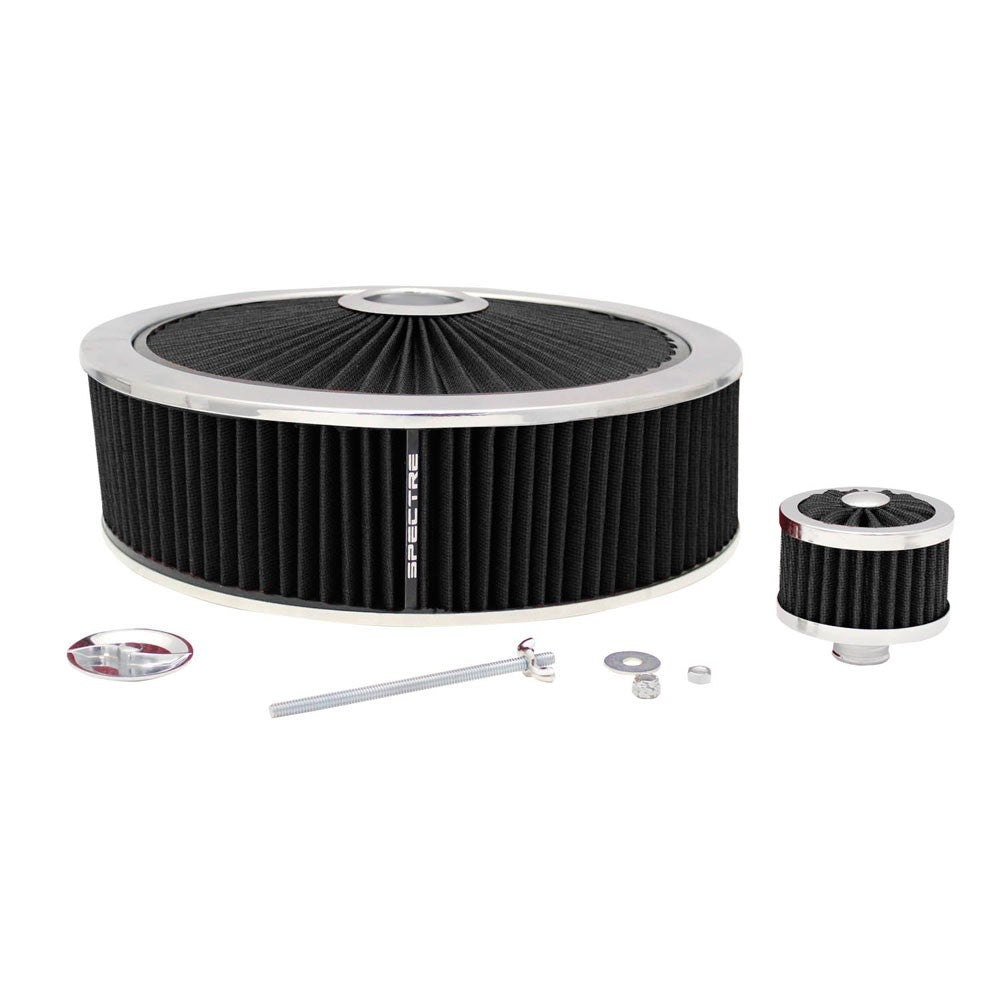 Spectre ExtraFlow Filter Custom Assembly Value Pack 14in. x 4in. - Black 847631
