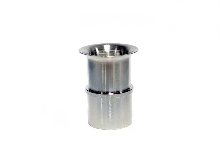K&N Engineering K&N Aluminum Ram Pipe for Weber Carburetor - 1.688in Base ID x 3in H 85-5044A